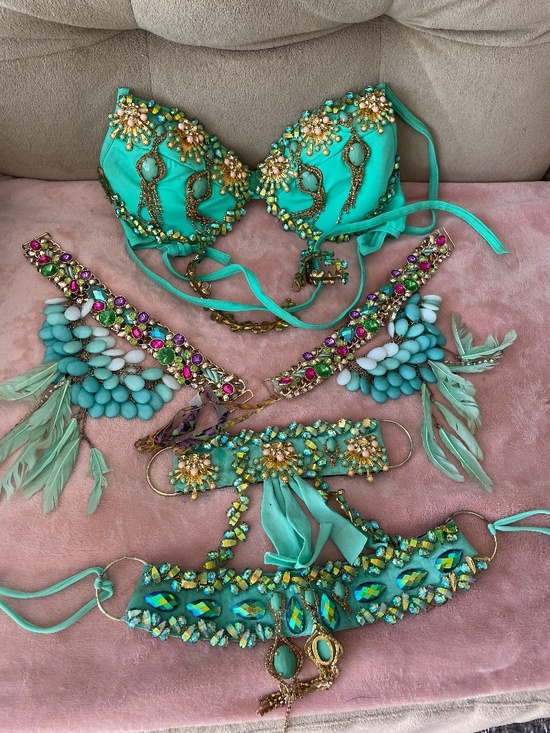 Tops - Belly Dance costume. Size L